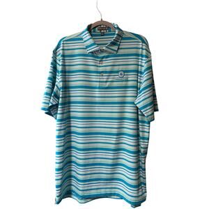 Peter Millar Summer Comfort Men's XL Pinnacle Peak Country Club Polo Shirt